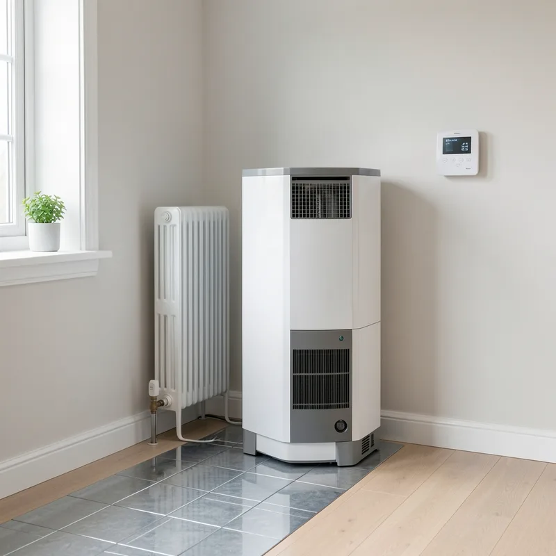Radiateur à inertie ou plancher chauffant : choisir le bon émetteur