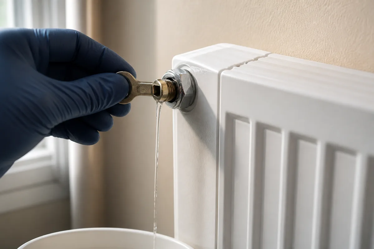 Purger un radiateur : la méthode, l'ordre et les erreurs